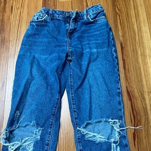 Forever 21 distressed jeans